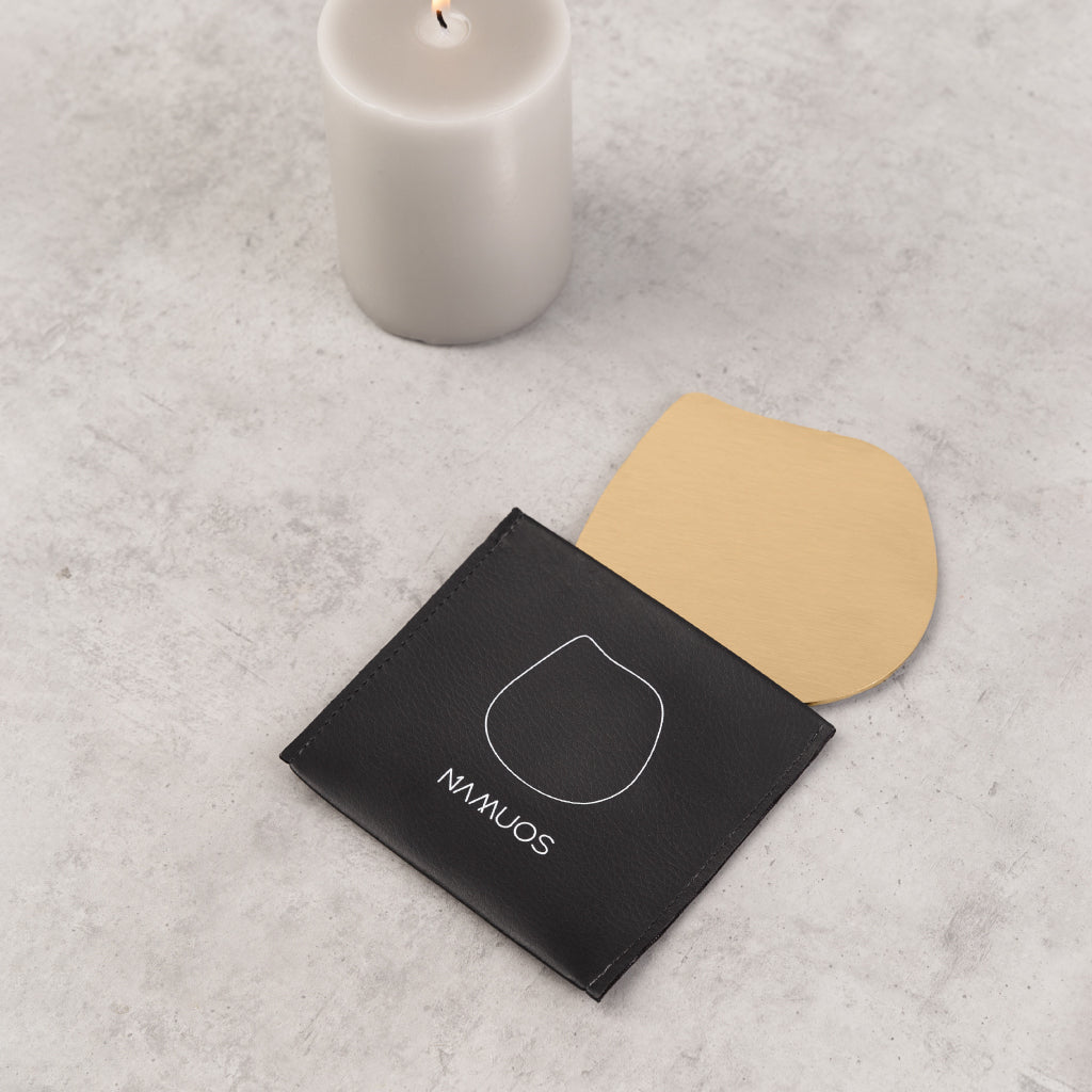 Brass Candle Plate