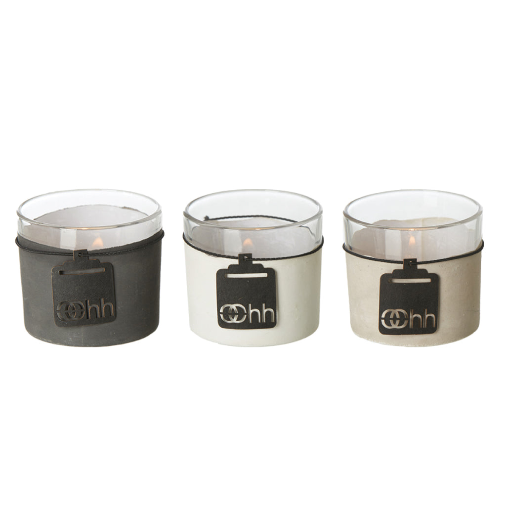 Cemented Tealight Holders