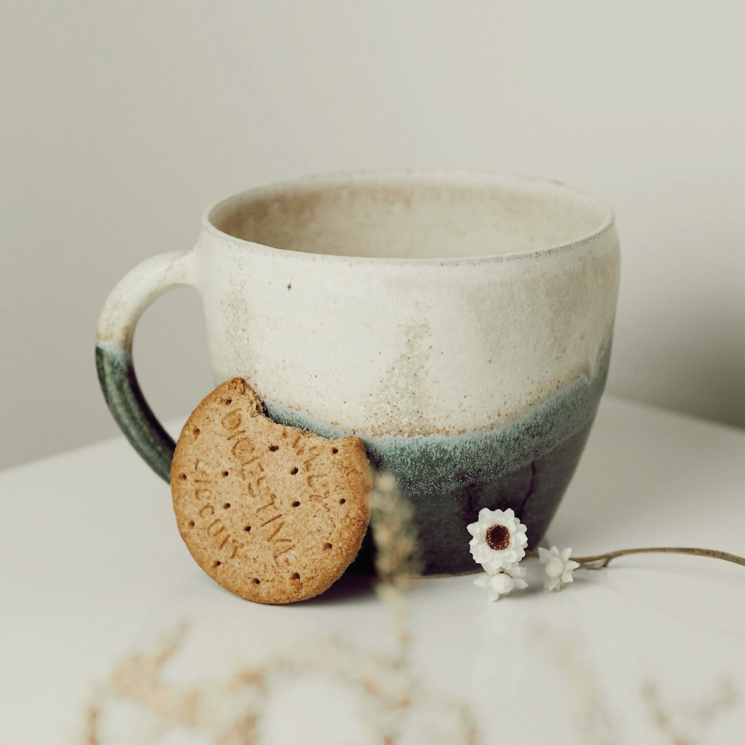 Handmade Ceramic Mug - Mountains