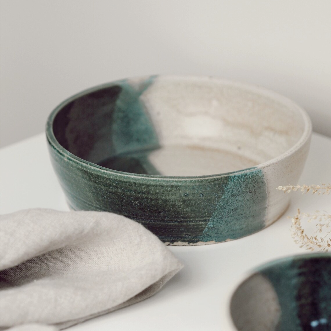 Handmade Ceramic Pasta Bowl