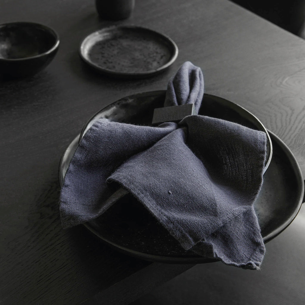 Charcoal Linen Napkins (Set of 2)