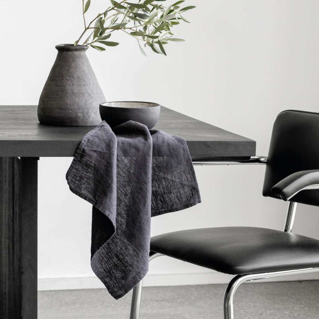 Charcoal Linen Napkins (Set of 2)