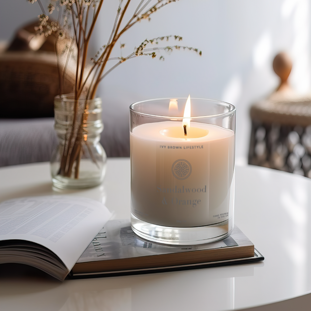 Sandalwood & Orange Candle