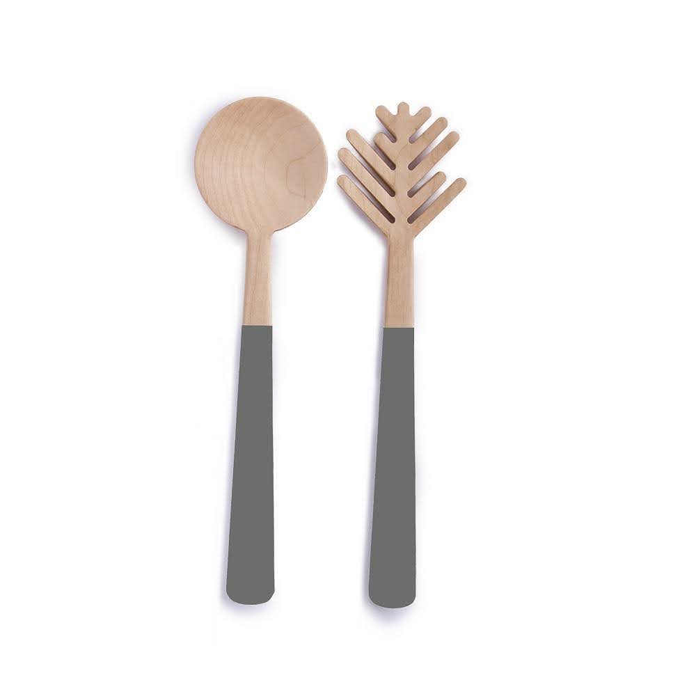Salad Servers PINE NEEDLE – Grey