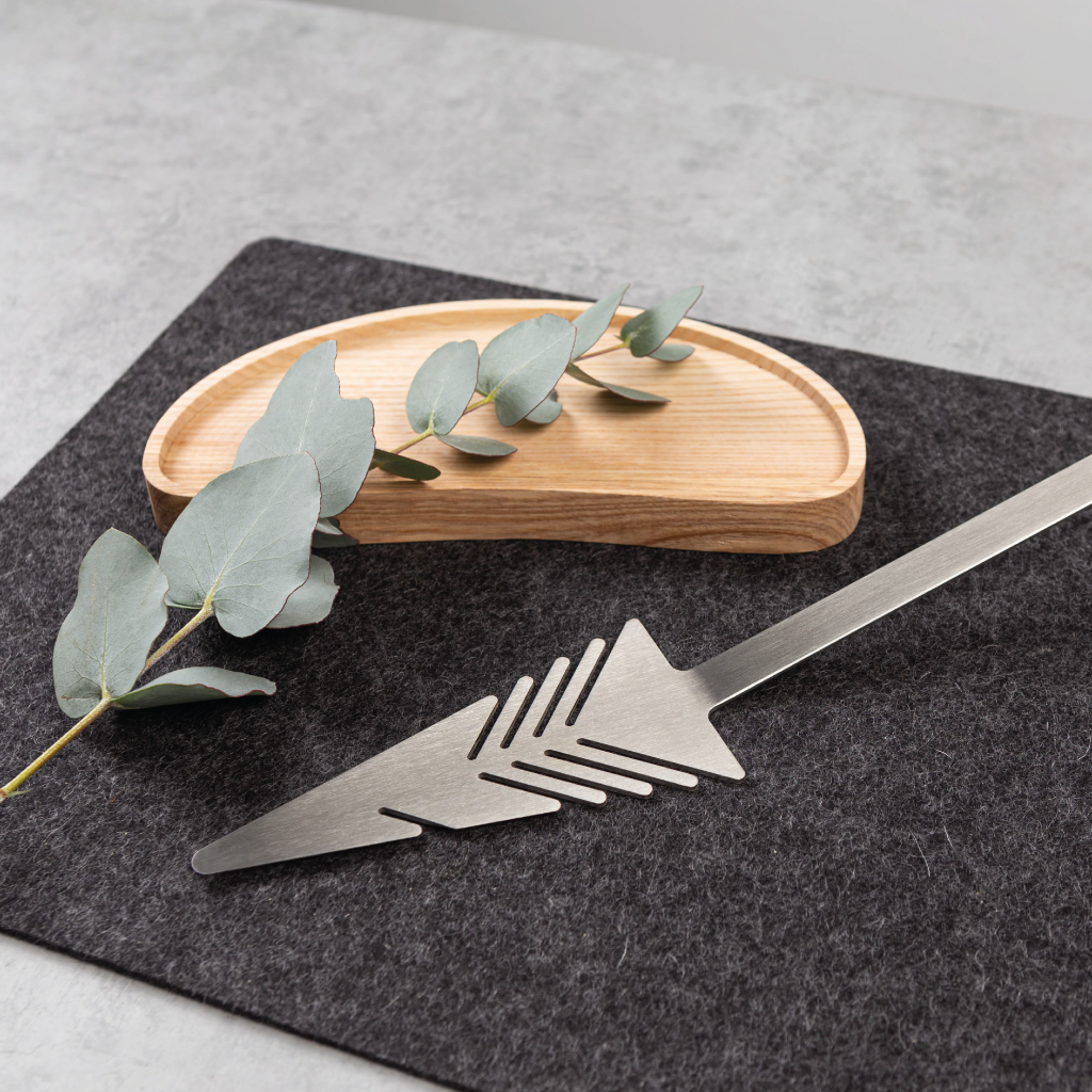 Pine Needle Cake Slice