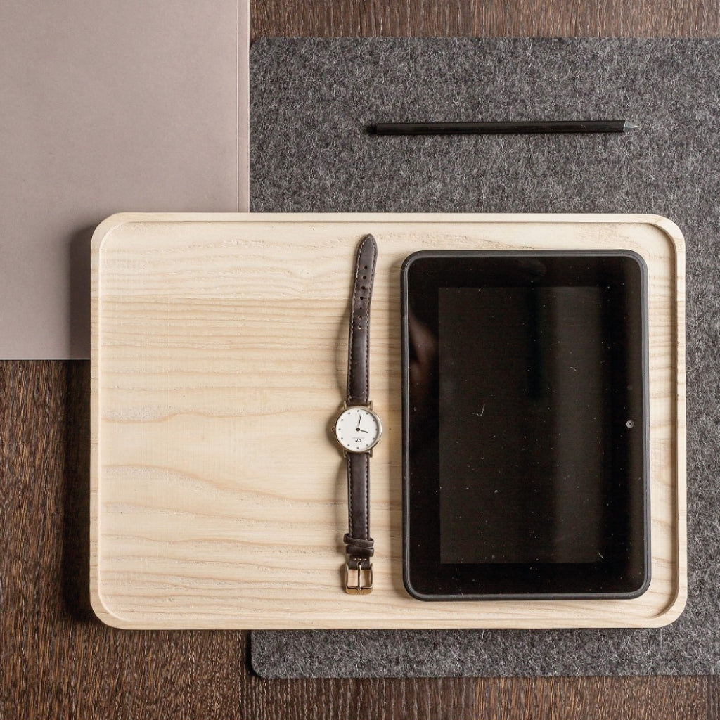 Rectangular Wooden Tray