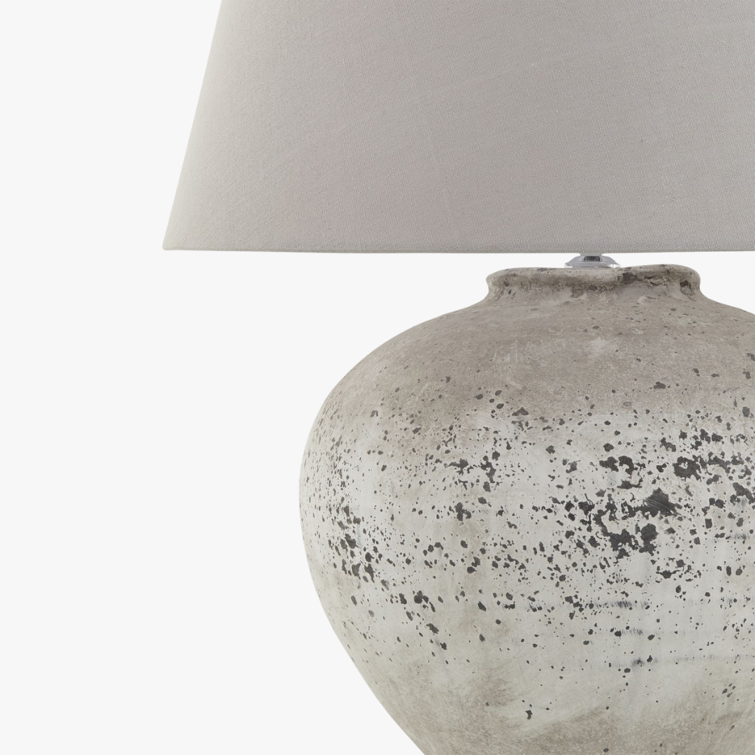Regola Large Stone Ceramic Lamp