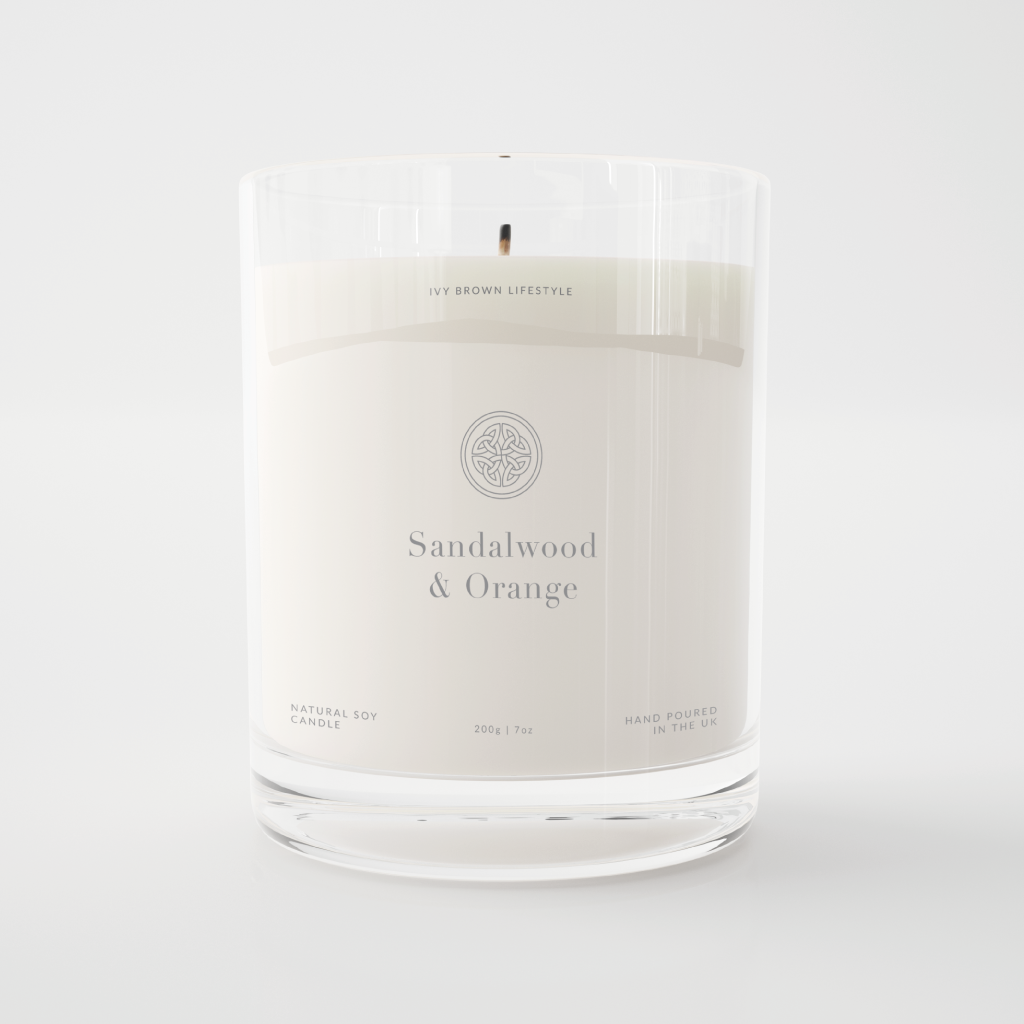 Sandalwood & Orange Candle