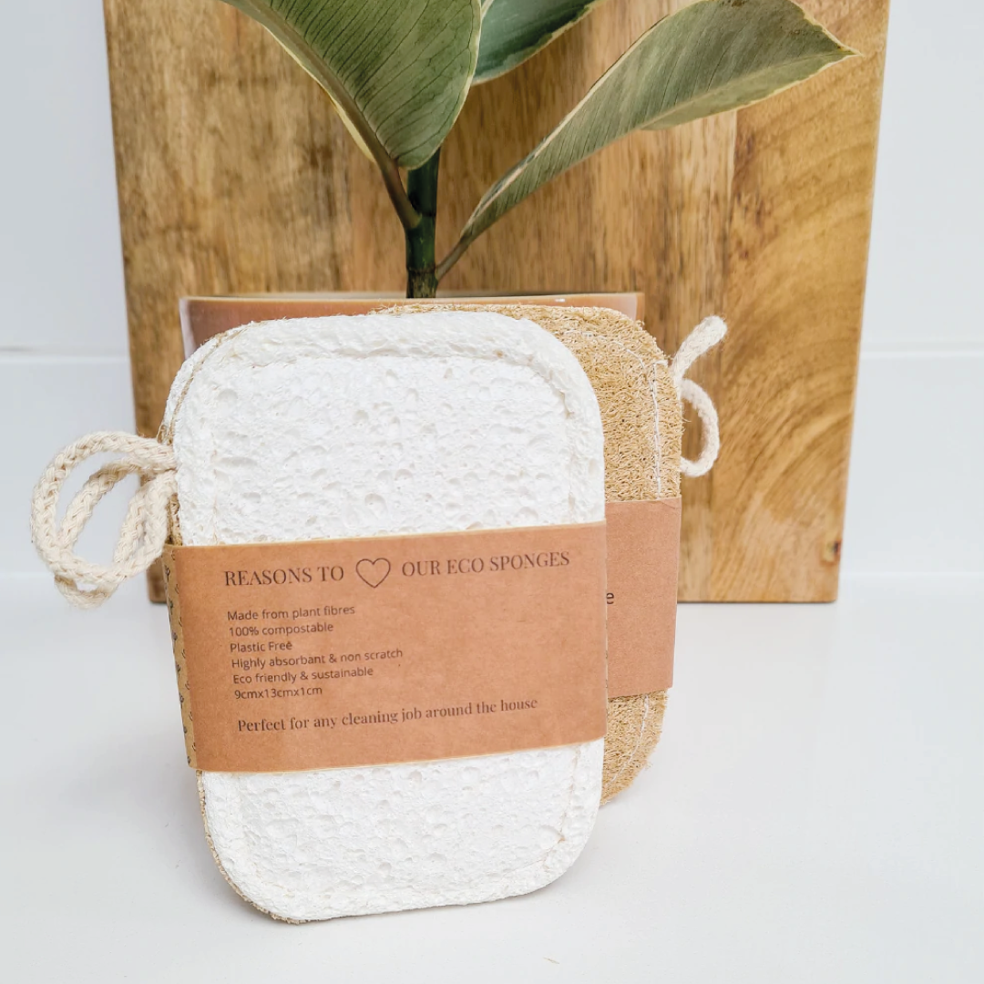 100% Natural Scourer & Sponge