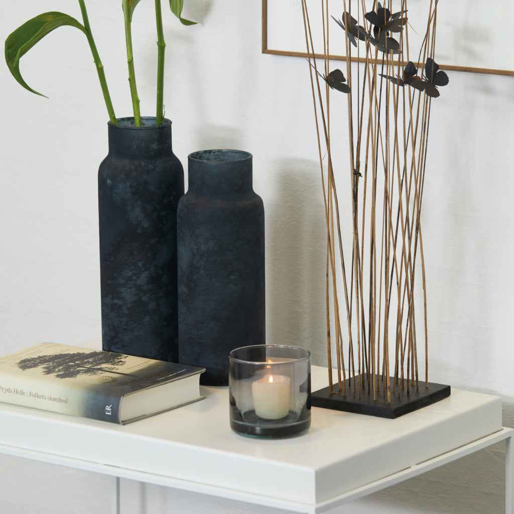 Set of 2 Palma Jars - Black