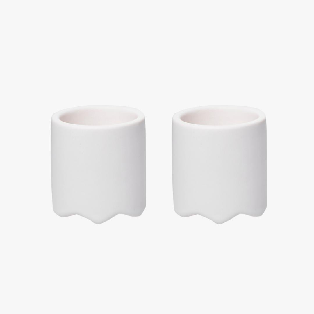 Handmade Ceramic Wave Egg Cups