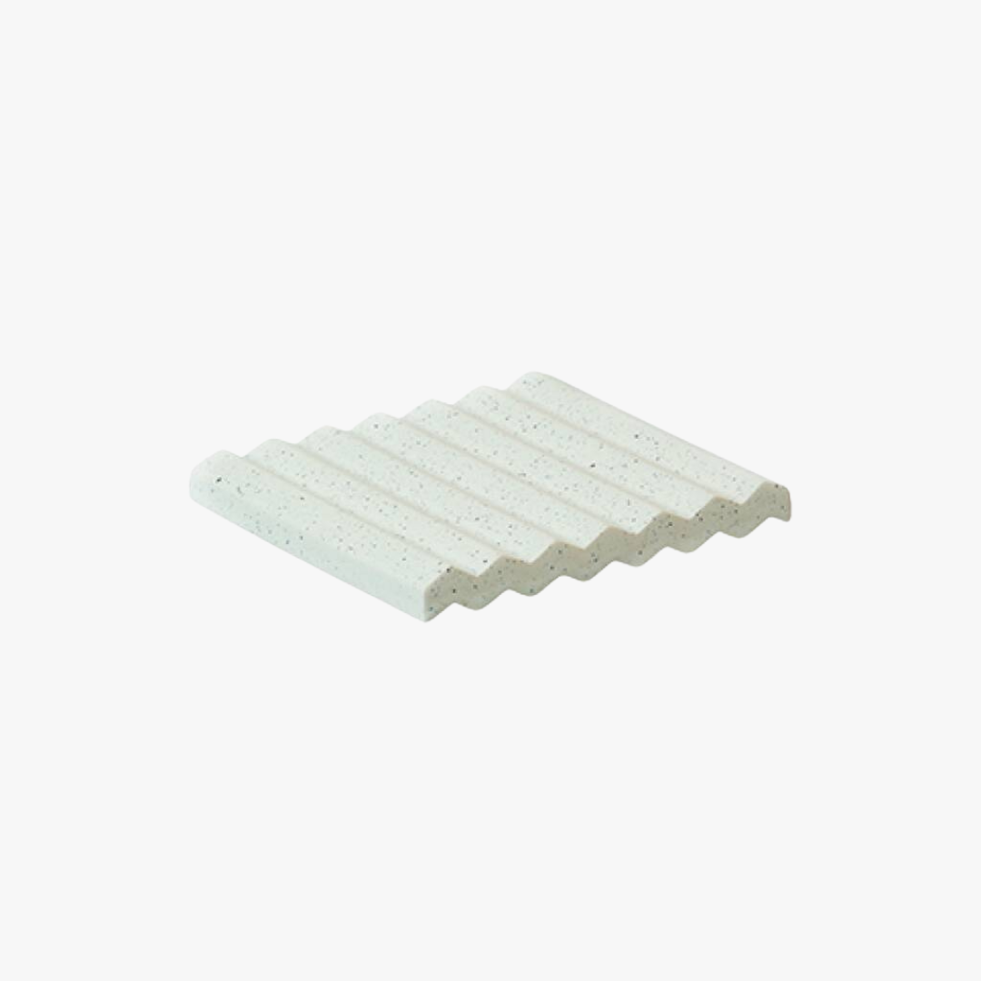 Handmade Ceramic Wave Tile