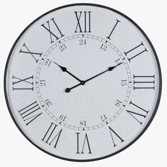 Large Embossed Station Clock