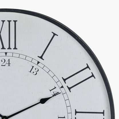 Large Embossed Station Clock