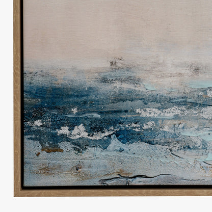 Stratos Hand Painted Canvas In Frame