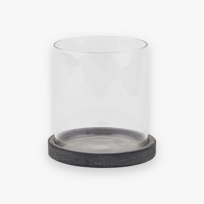 Amalfi Grey Hurricane Lantern