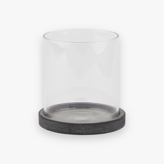 Amalfi Grey Hurricane Lantern