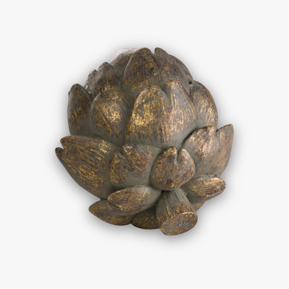 Antique Bronze Large Artichoke