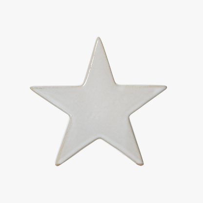 Medium Ceramic Standing Star Decoration