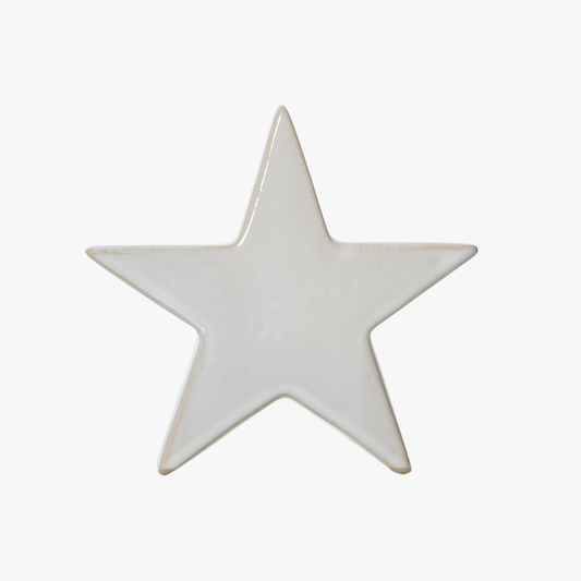 Medium Ceramic Standing Star Decoration