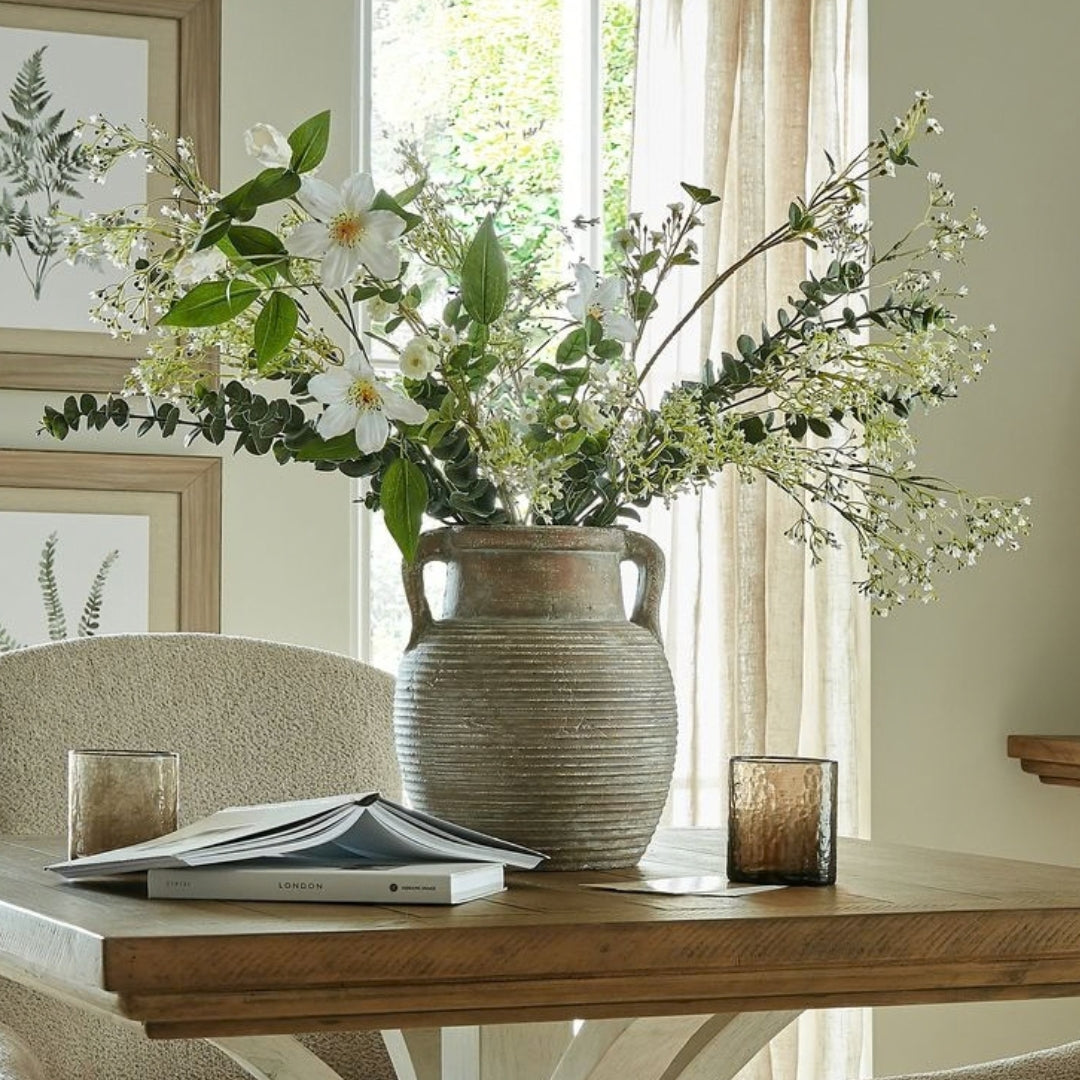 Siena Brown Amphora Pot