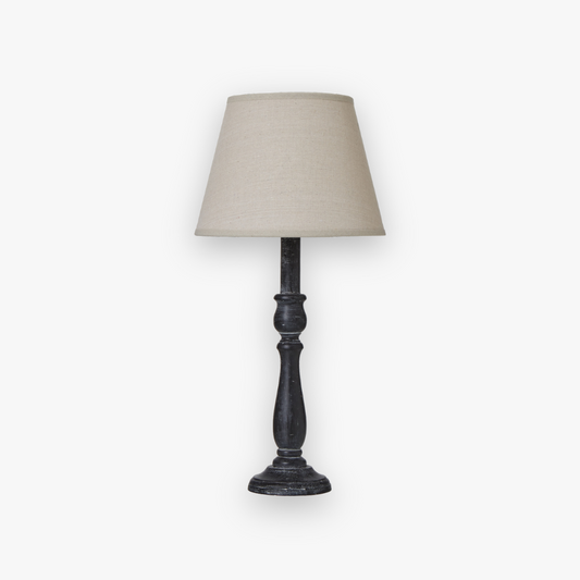 Ravenna Column Table Lamp With Linen Shade
