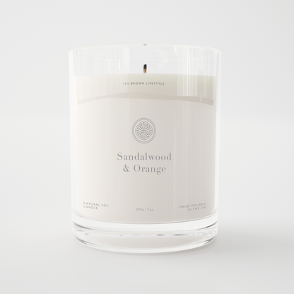 Sandalwood & Orange Candle