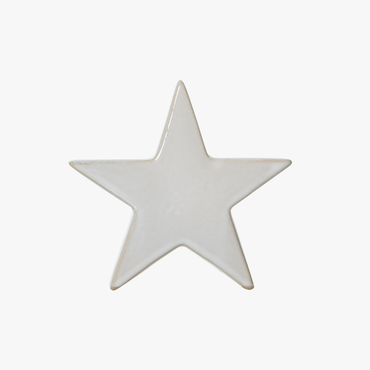 Small Ceramic Standing Star Decoration