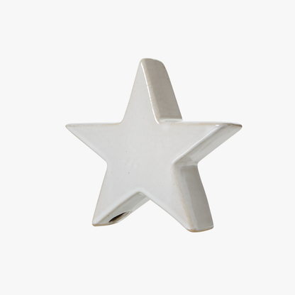 Large Ceramic Standing Star Decoration