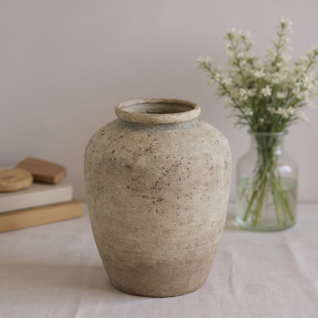 Deruta Medium Mottled Vase