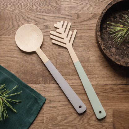 Salad Servers PINE NEEDLE – Grey